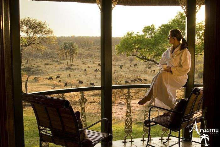 The Stanley and Livingstone at Victoria Falls